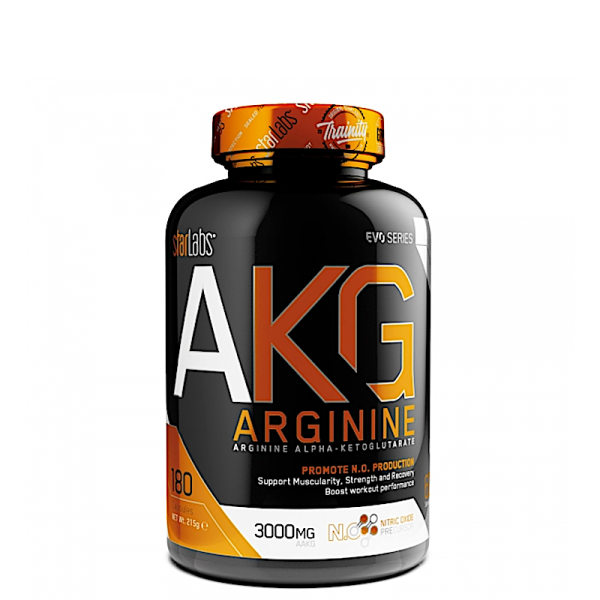 AKG Arginine 3000 - 180 caps