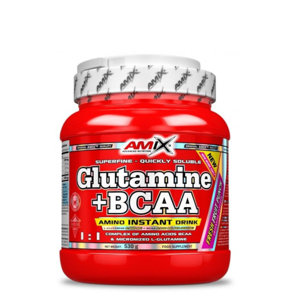 Glutamine + BCAA - 500gs/530 gs