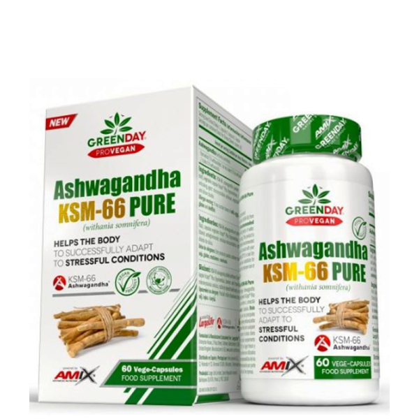 Ashwagandha KSM-66 Pure - 60 vcaps