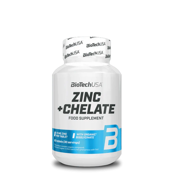 Zinc Chelate - 60 tabs