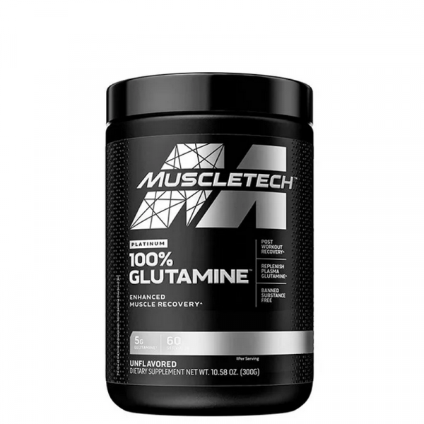 100% Glutamine - 300 gs